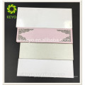 Eye shadow container palette white palette eyeshadow pink paper packaging